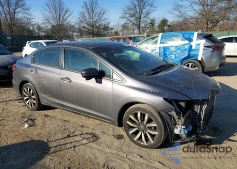 2015 Honda Civic Exl z USA, uszkodzony, nr VIN 19XFB2F91FE216154
